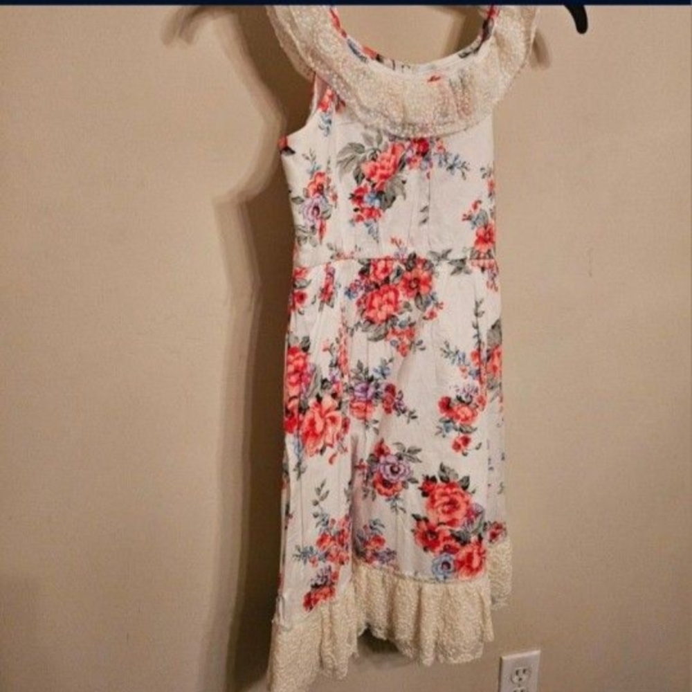 Floral Lace Kids Dress